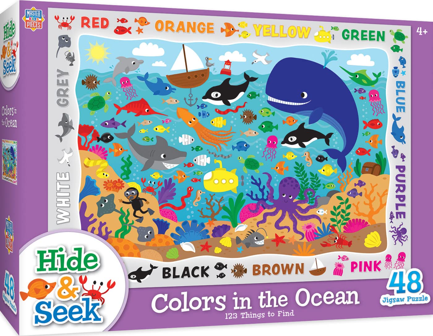Color In The Ocean 48 Pc