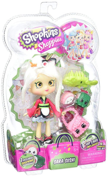 Shopkins Shoppies S2 W2 Dolls Sara Sushi