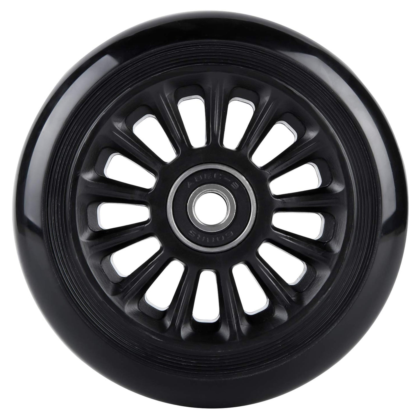 AOWISH Easy Roller Replacement Wheels ABEC-9 for Go Kart, Scooters & Drifter Toy - Set of 3, Black, Perfect Fit for Kids & Adults