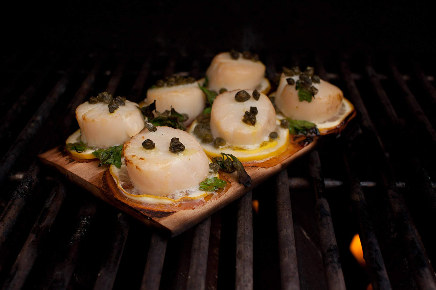 Wood Fire Grilling Co. 6 Pack Cedar Grilling Planks - 5x11 for Salmon & More, Made in the USA