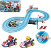 Carrera First Mario Kart - Slot Car Race Track With Spinners - Includes 2 Cars: Mario And Peach - Battery-Powered Beginner Racing Set For Kids Ages 3 Years And Up