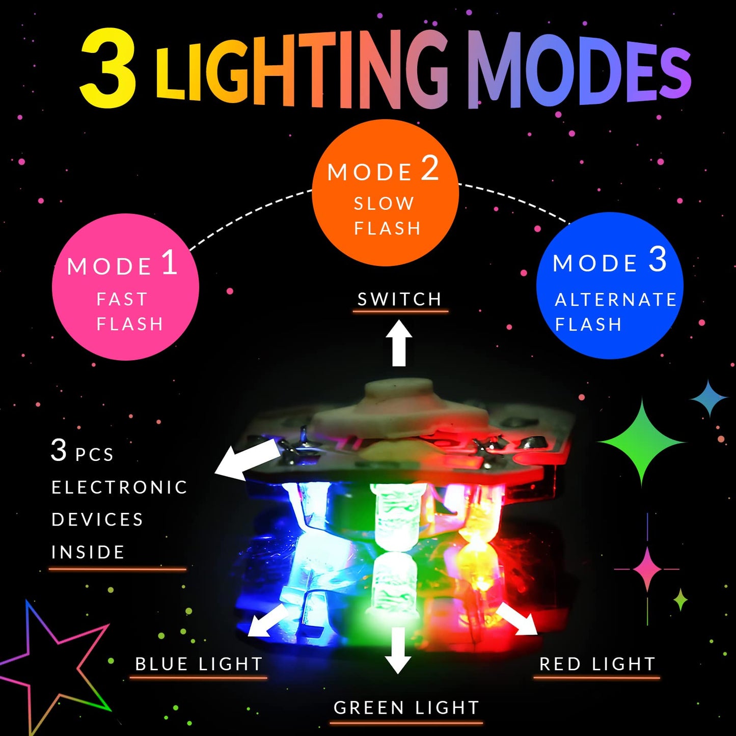 36 Pack Led Light Up Fidget Spinner Wristbands Party Favors For Kids 4-8 8-12, Glow In Party Supplies, Return Gifts For Kids Birthday Halloween