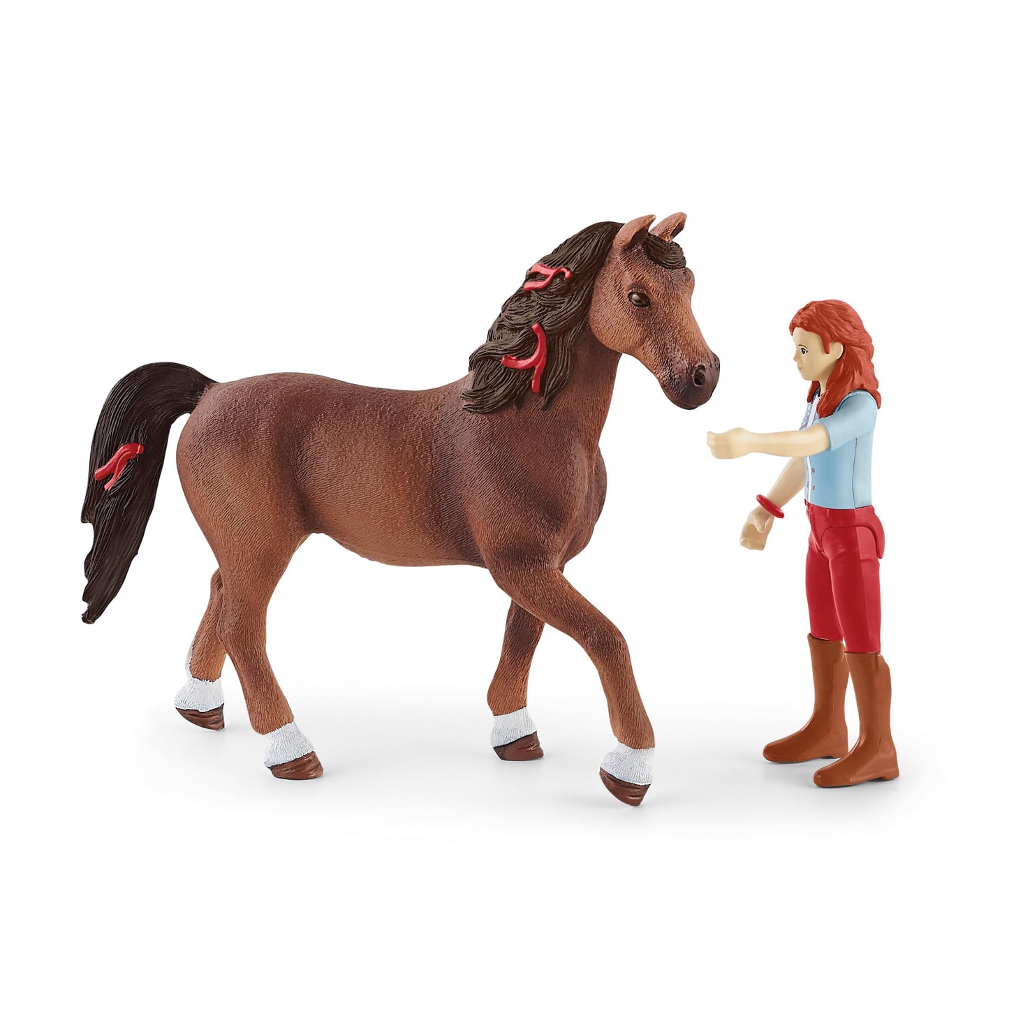 Schleich Horse Club Ride Out 40-Piece Playset Horse Gifts For Girls & Boys Ages 5+ With 4 Horse Rider Girls, 4 Horse Toys And Ho