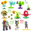 JHESAO 10PCS PVZ Toys Set Action Figures PVC Toy New Zombies Plant Toy Great Gifts for Kids and Fans Birthday and Party New