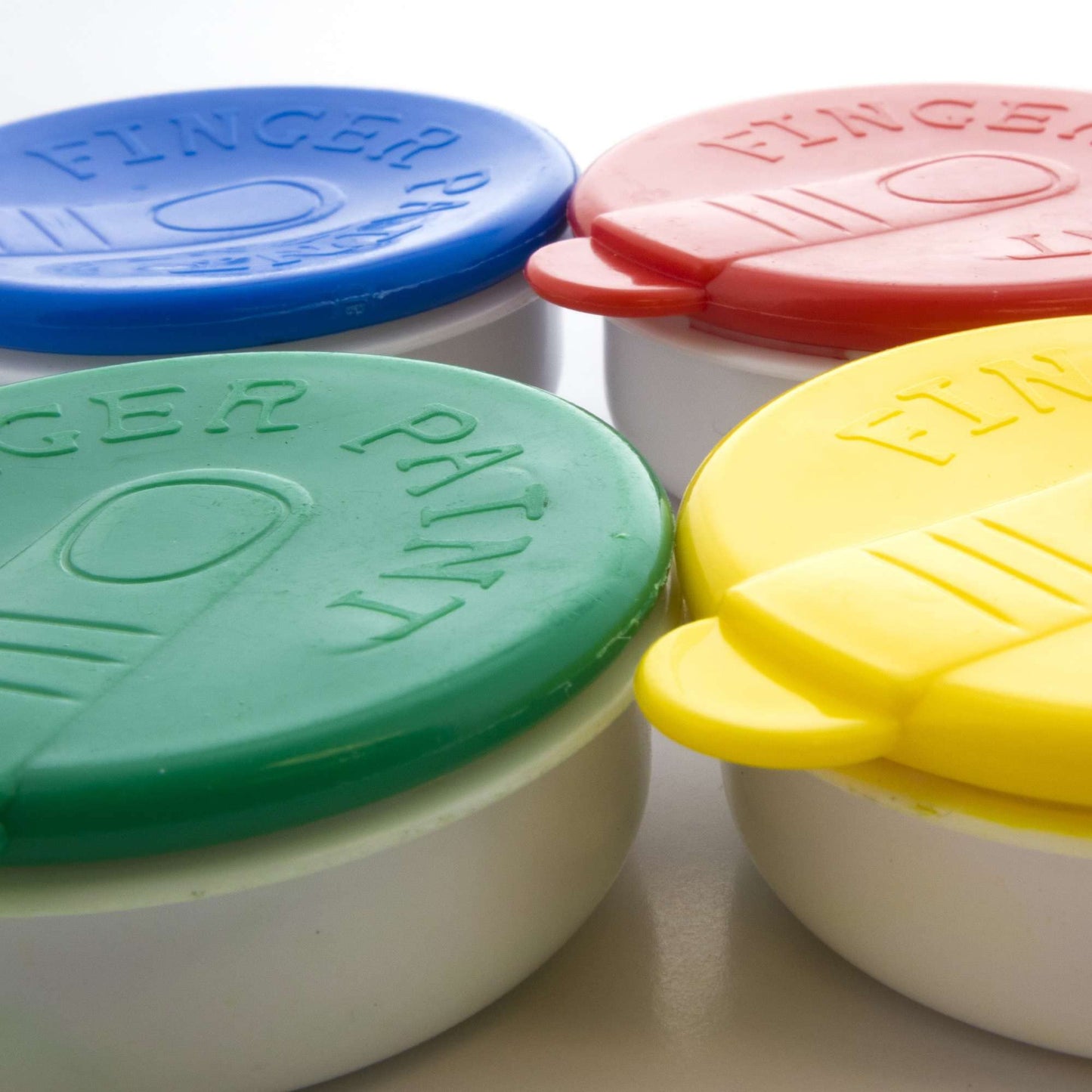 BAZIC Finger Paint Set 160ml, Non Toxic Painting Fun Art Supplies, DIY Craft Activity for Kids at School Home Age 3+ (4/Pack), 7