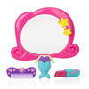 Nuby Mermaid Mirror Bath Toy Set, 3 Yrs+, 3Pc, Multi-Colored, 5', Multicolor