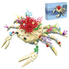 441PCS Micro Brick Ocean Plants Animal Crab Toys Building Sets Animals Botanical Collection Blocks Model for mature-themed Toys Home Decor and Office Art Creative Gift for Teens Ages 6+ Kids