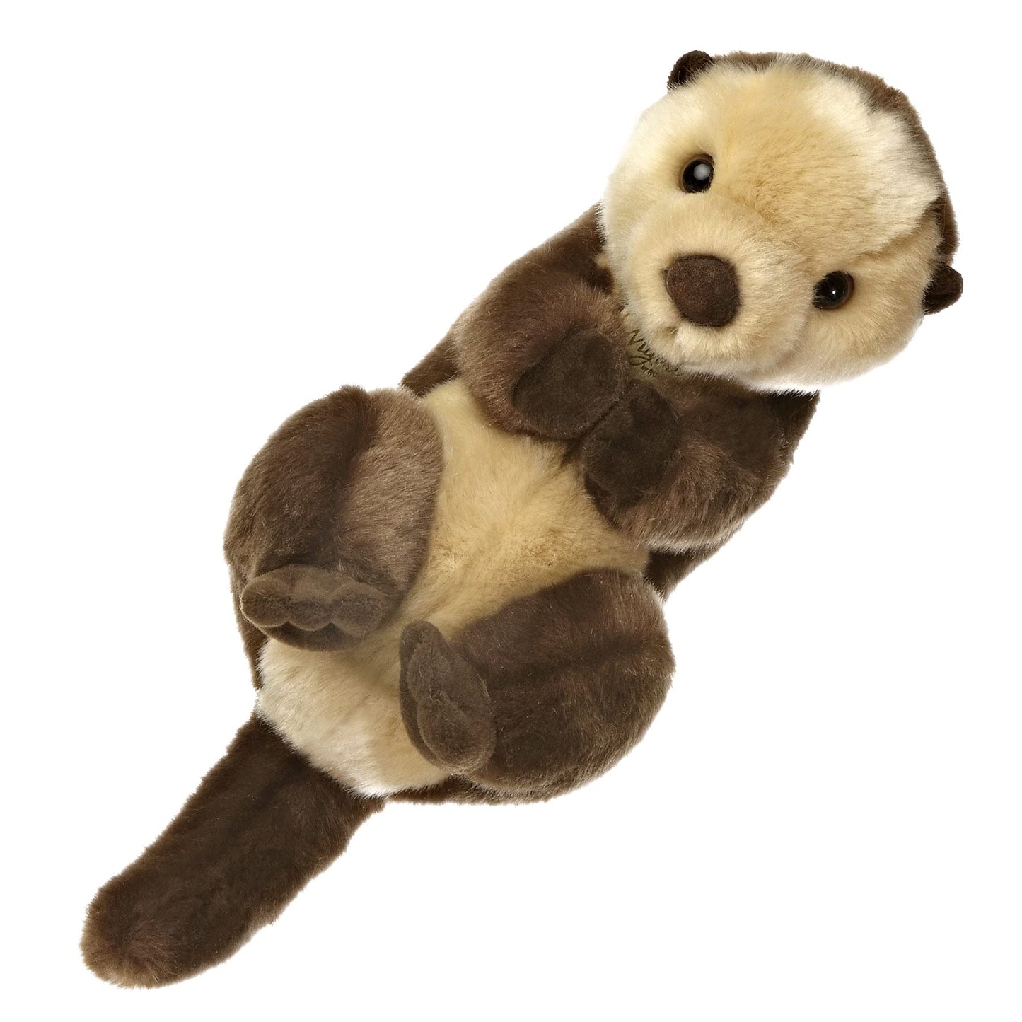 Aurora® Miyoni® Sea Otter Stuffed Animal - Realistic Detail, Brown, 10 Inches - Perfect for Cherished Companionship