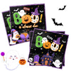 Halloween Baby Shower Decorations-40Pcs A Little Boo Is Almost Due Napkins Halloween Boo Disposable Paper Napkins Cute Halloween