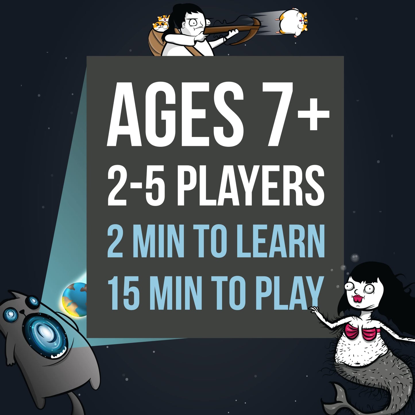 Imploding Kittens Expansion Pack By Exploding Kittens, Original Game Required - 2-5 Players - Ages 7+ - 15 Minutes To Play - Ideal For Party, Family Game Night, Fun For Kids And Adults