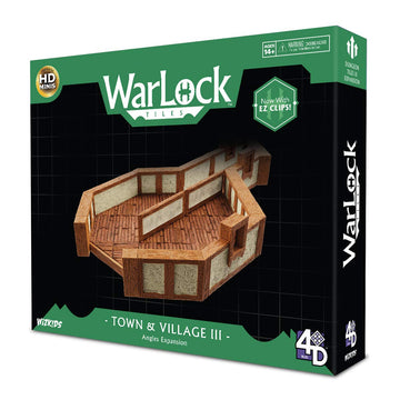 Wizkids Wzk16513 Warlock Tiles Town & Village Iii Angles Miniatures