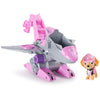 Paw Patrol Dino Rescue Skye Deluxe Rev Up Vehicle with Mystery Dinosaur Figure, Plastic, Model 6059986