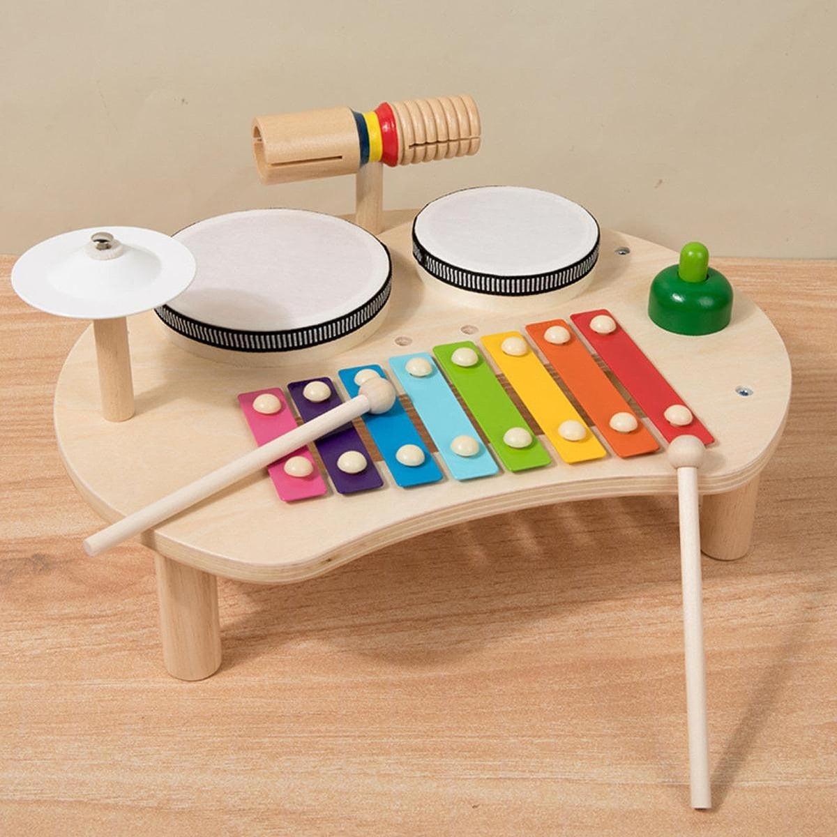 Bnf Baby Musical Toys Wooden Music Table For Festival Birthday Boys And Girls Gift Baby | Toys For Baby | Developmental Baby Toy