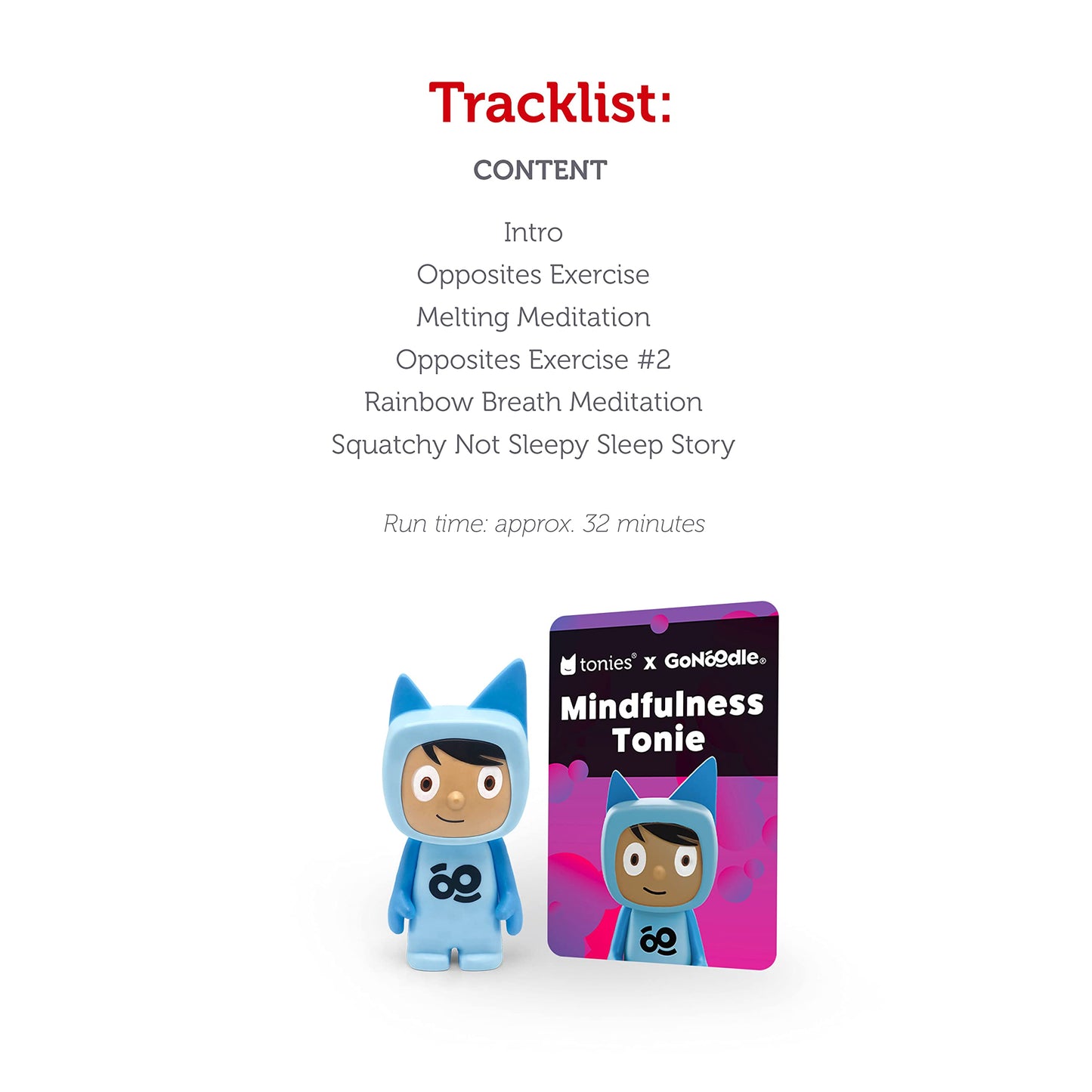 Tonies X Gonoodle Mindfulness Audio Play Character