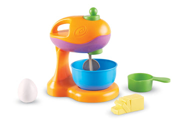 Learning Resources New Sprouts Mix It!, Pretend Play Food, Food Maker Toys, 6 Pieces, Ages 2+