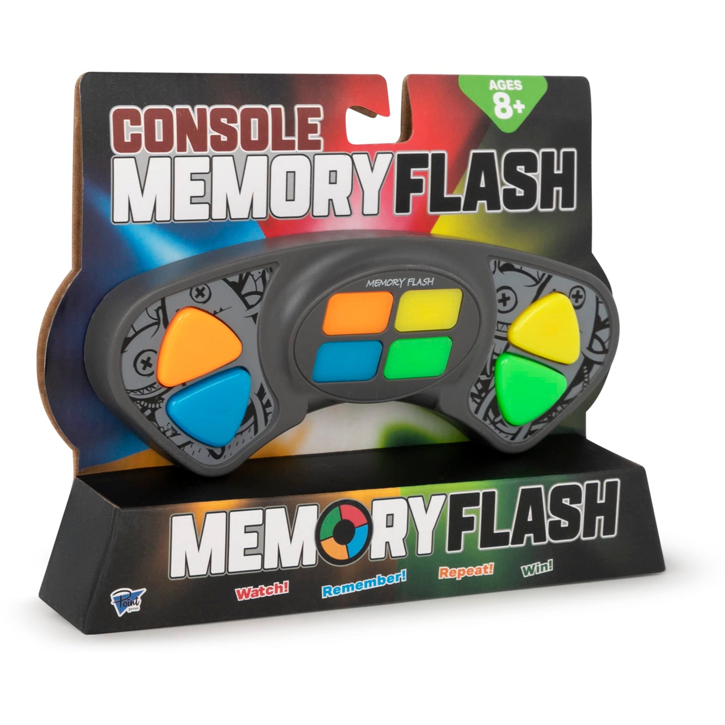 Point Games Handheld Memory Game, Kids Electronic Games, Sequence Fun For Kids With Lights & Sounds, Brain Challenge For Boys &