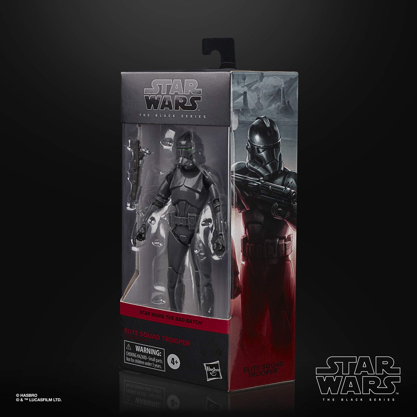 Star Wars The Black Series Elite Squad Trooper Toy 6-Inch Scale The Bad Batch Collectible Figure, Toys For Kids Ages 4 And Up