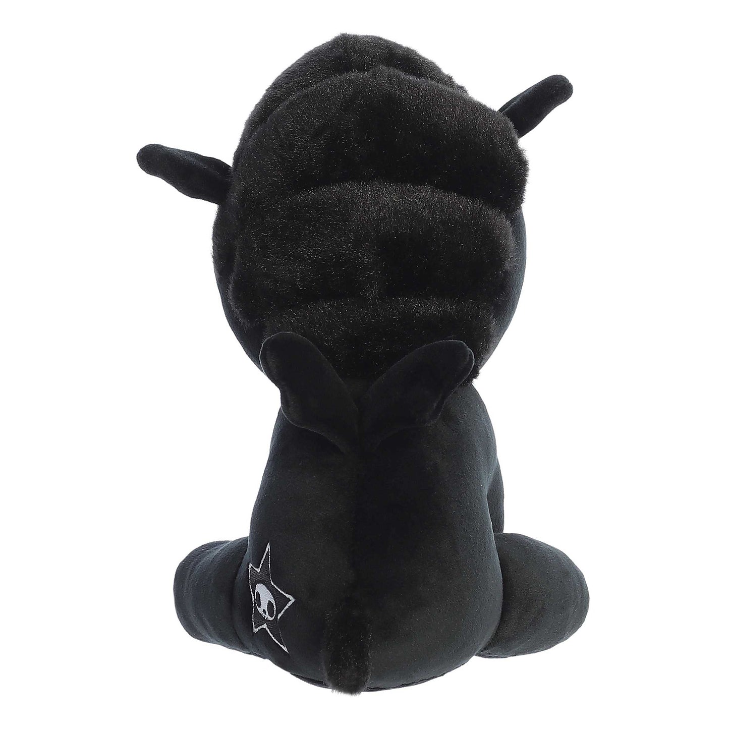 Aurora Enchanting Tokidoki Fumo Stuffed Animal - Bright & Colorful Design - Showpiece Plush - Black 8.5 Inches