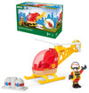 BRIO World - 33797 Firefighter Helicopter | 3 Piece Helicopter Toy for Kids Ages 3 and Up