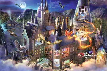 Ravensburger Harry Potter: Hogwarts Castle Cutaway 3000 Piece Jigsaw Puzzle - 17561 - Handcrafted Tooling, Made In Germany, Ever
