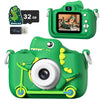 Teslahero Kids Digital Video Camera - Green, Gift for Boys & Girls Age 3-12, Perfect for Christmas & Birthday Presents