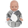 Vollence 14'' Full Silicone Realistic Baby Doll - Lifelike Platinum Boy
