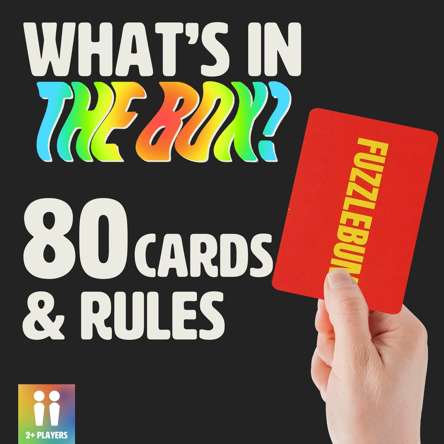 Ginger Fox - Bumfuzzle Card Game, Quick-Thinking Card Games For Adults & Kids, Hilarious Family Card Games, Fast-Paced Card Games For Family Game Night, Sleepover & Parties, Age 12+, 80 Cards
