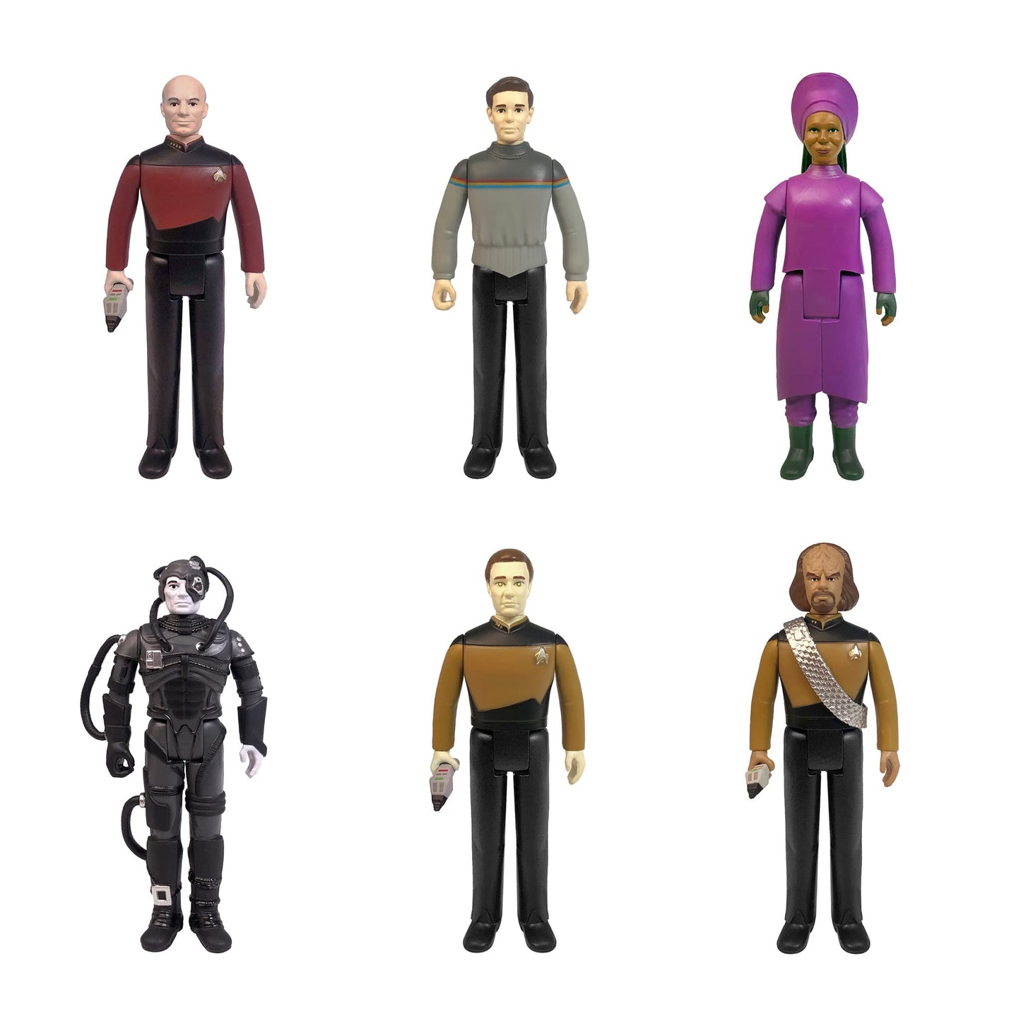 Super7 Star Trek: The Next Generation Borg - 3.75' Star Trek Action Figure Classic Tv Show Collectibles And Retro Toys