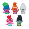 Nbc Universal Trolls Bath Finger Puppets, 10 Pc - Party Favors, Educational, Bath Toys, Story Time, Beach Toys, Playtime, Stocking Stuffer