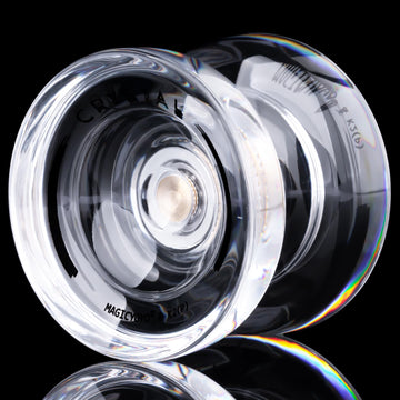 Magicyoyo Responsive Yoyo For Kids K2 Crystal, Dual Purpose Plastic Yo-Yo For Beginners, Replacement Unresponsive Bearing For Intermediate Advanced With12 Yoyo Strings, 2 Kk Bearings, 1 Yoyo Case