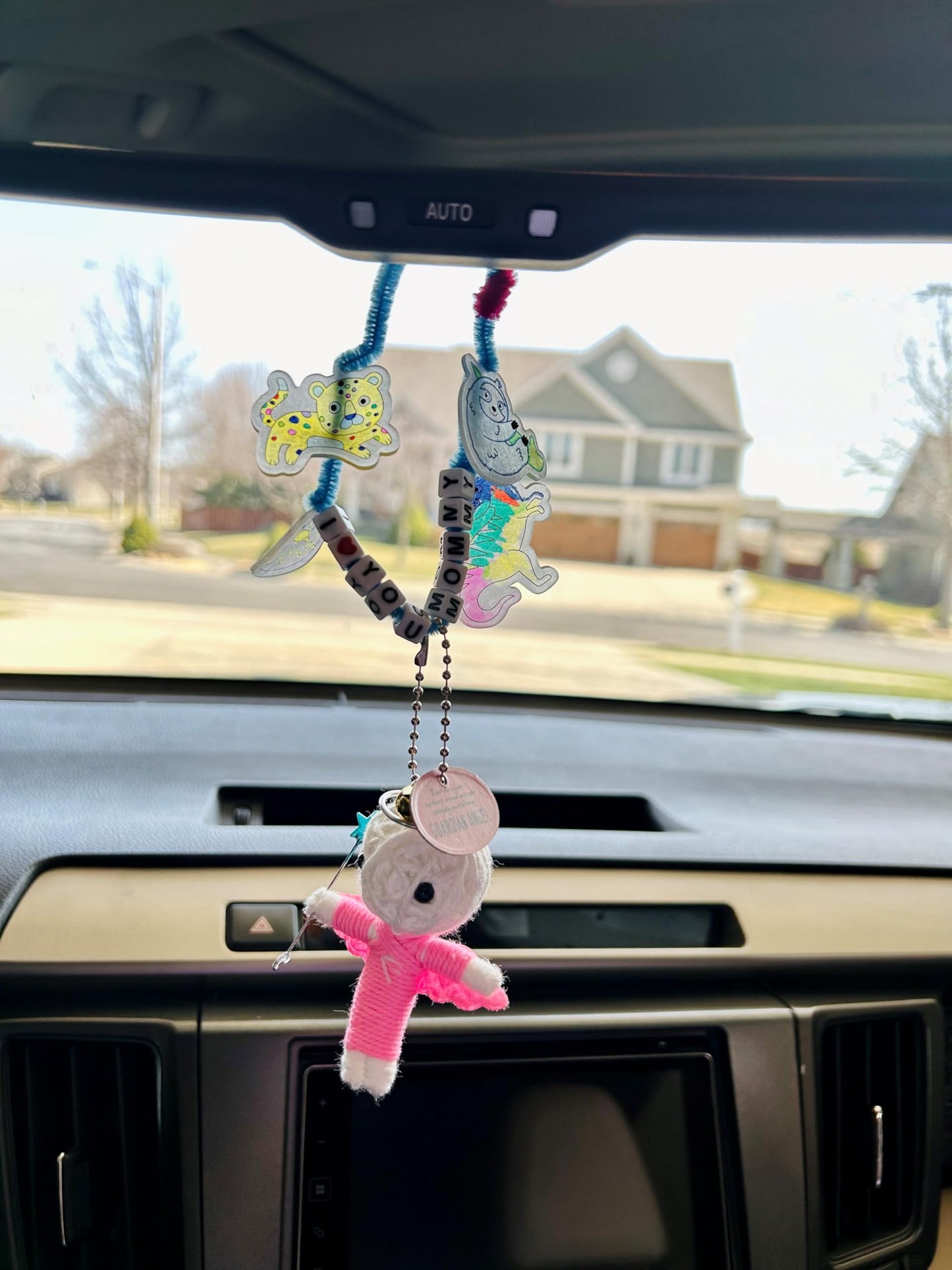 Watchover Voodoo 3-Inch Guardian Angel Keychain - Handcrafted Gift to Bring Good Luck and Positivity Everywhere You Go