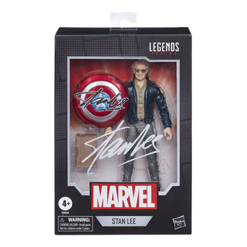 Marvel Hasbro Legends Series 6' Collectible Action Figure Toy The Avengers Cameo Stan Lee, Includes 2 Accessories