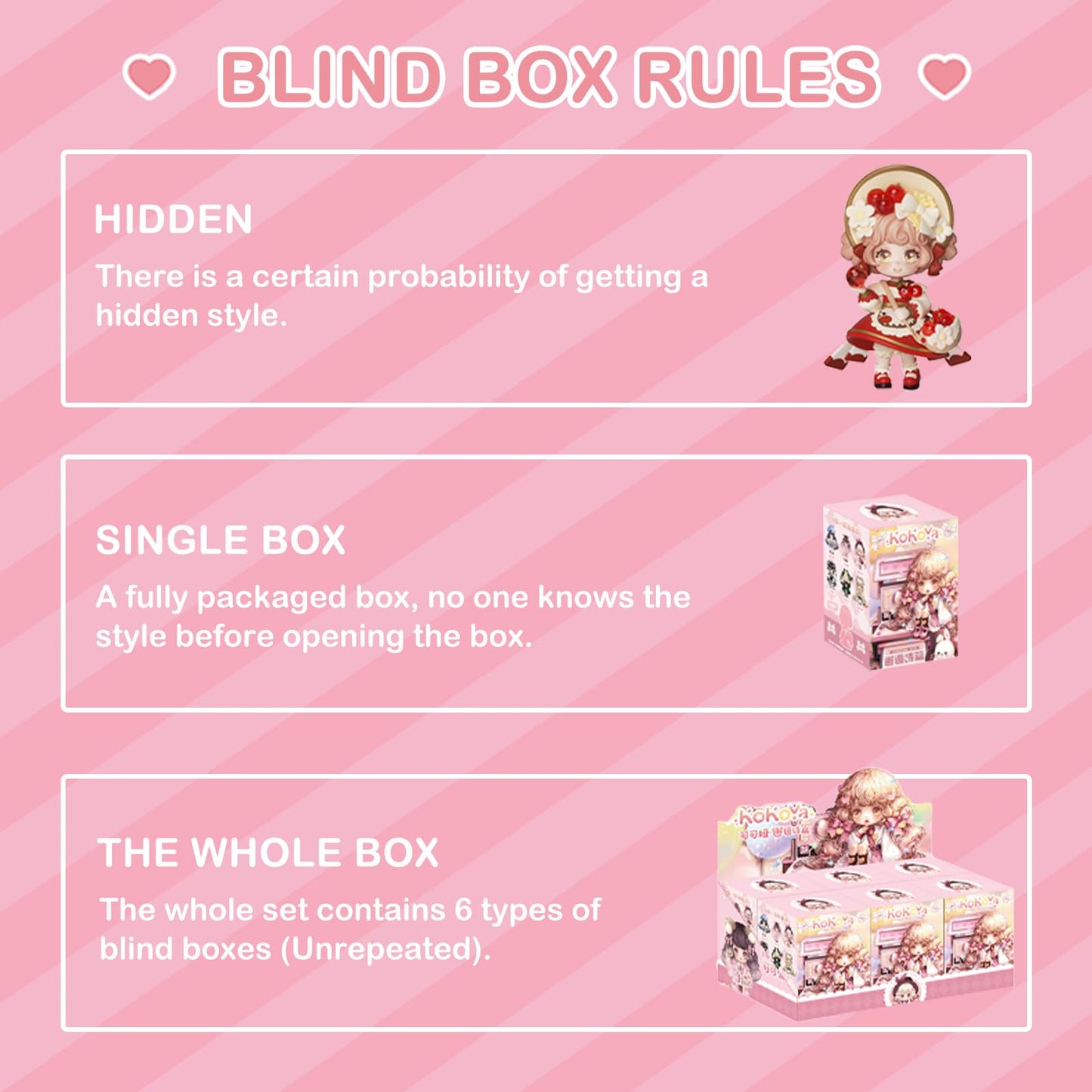 Beemai Kokoya Encounters Poetry Series 1Pc Blind Box Random Design Cute Figures Collectible Toys Birthday Gifts