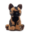 The Petting Zoo African Wild Dog Plush Toy - 6" Brown Stuffed Animal, Eco-Friendly Recycled Materials, Model 421005