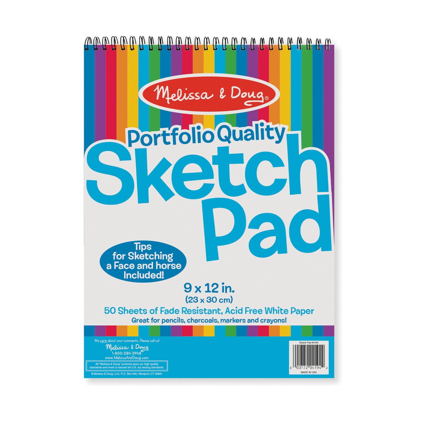 Melissa & Doug Sketch Pad (9 ) - FSC Certified