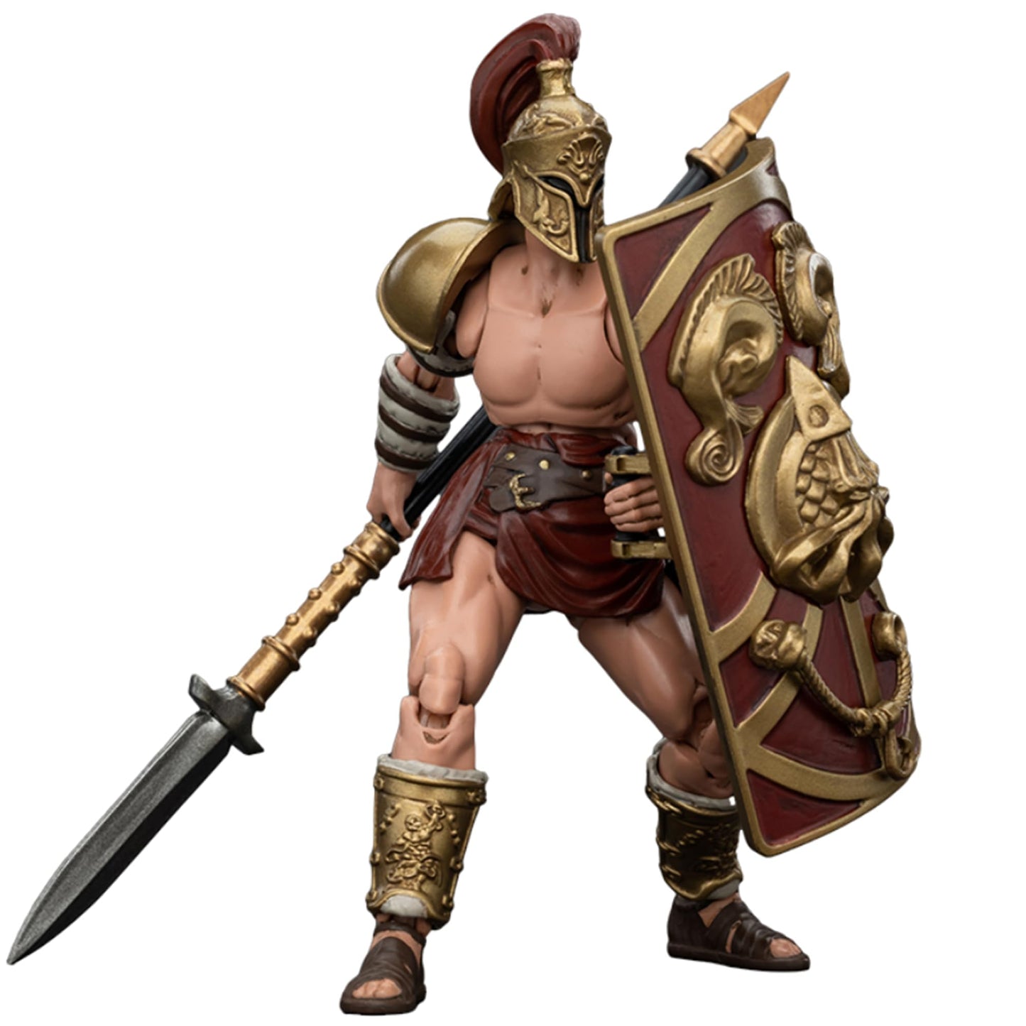 Beerise Joytoy 1/18 Action Figures - Strife Roman Gladiator Hasta Gladiator - 4,Classic Character,Collectible,Age 15 And Above