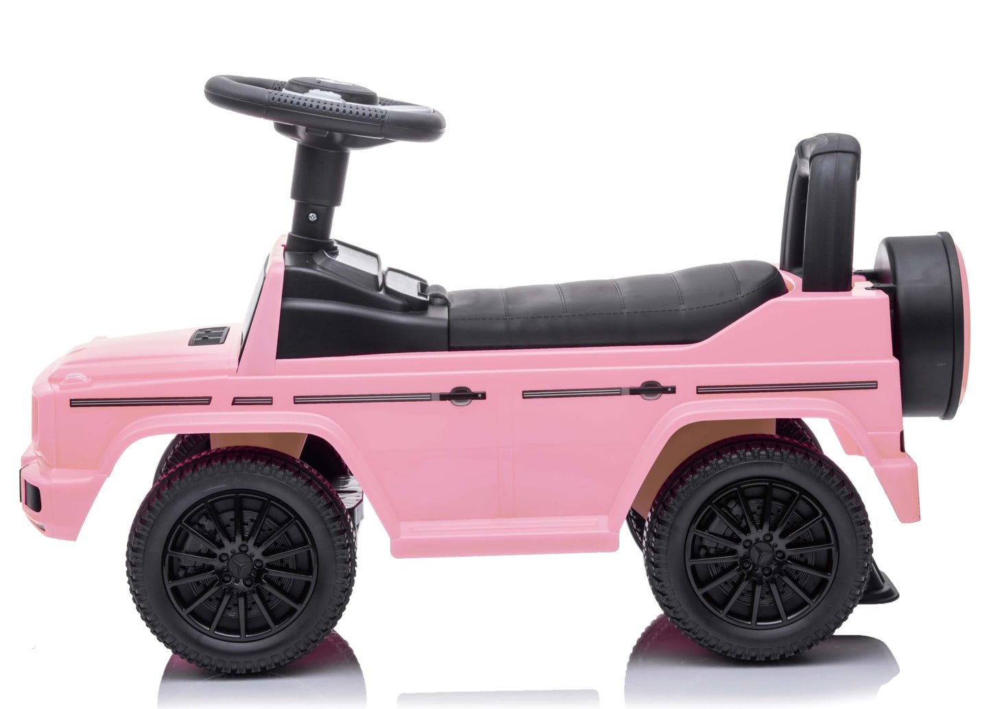 Best Ride On Cars Mercedes G-Wagon Push Car, Baby Pink, Large