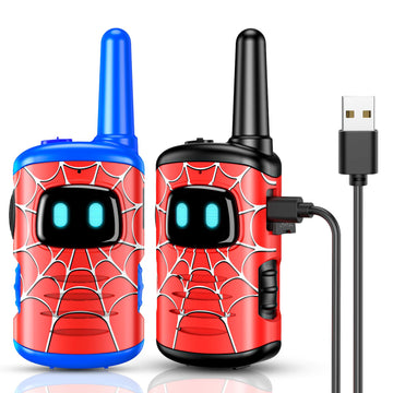 Rechargeable Walkies Talkies For Kids Toys: Walkie Talkies For Kids 2 Pack Easter Birthday Gifts For 3 4 5 6 7 8 Year Old Boys T