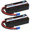 HRB 3S 6000mAh Lipo Battery with EC5 Connector 11.1V 60C Hard Case RC Lipo Battery Compatible with RC Car RC Airplane RC Truck R