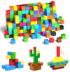 SmartYeen 100PCS Magnetic Blocks Magnetic Building Blocks for Toddlers Sensory & STEM Montessori Toys Ideal Gifts for Boys Girls 3-8 Years Old