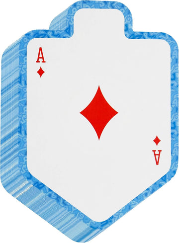 Hanukkah Playing Cards, Dreidels Shaped Games Playing Cards, Standard Playing Card Decks For Card Activities Jewish Holiday Game Themed Party Supplies Games Hanukkah Gifts (20-Pack)
