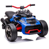 Luibas 24V Kids Atv 3 Wheeler Kids Ride On Motorcycle With Led Lights, Ride-On Electric Car For Kids With Rubber Plastic Polymer