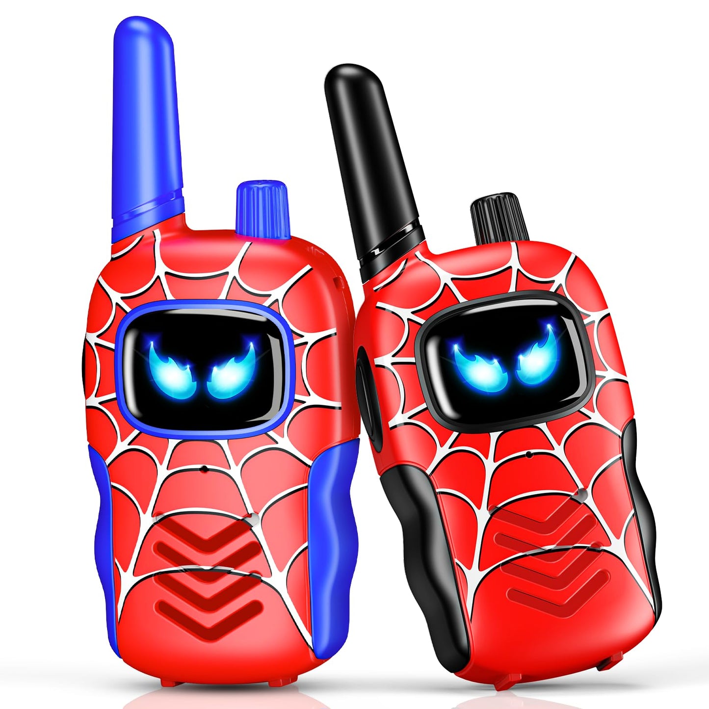 Walkie Talkies Toys For Kids Ages 3-8: Gifts Walkie Talkies With Glowing Eyes For 3 4 5 6 7 8 Year Old Boys Kids Toddlers Easter Birthday Gift Outdoor Camping Toy For Boy Kid Toddler Age 3-5 5-7 4-6