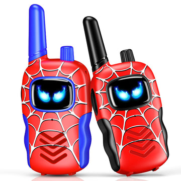 Walkie Talkies Toys For Kids Ages 3-8: Gifts Walkie Talkies With Glowing Eyes For 3 4 5 6 7 8 Year Old Boys Kids Toddlers Easter Birthday Gift Outdoor Camping Toy For Boy Kid Toddler Age 3-5 5-7 4-6