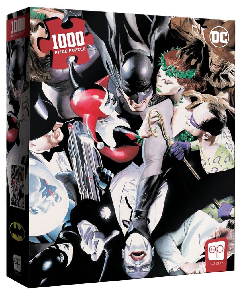 Batman Tango with Evil 1000 Piece Jigsaw Puzzle | Officially Licensed Batman Merchandise | Collectible Puzzle Featuring Joker, H