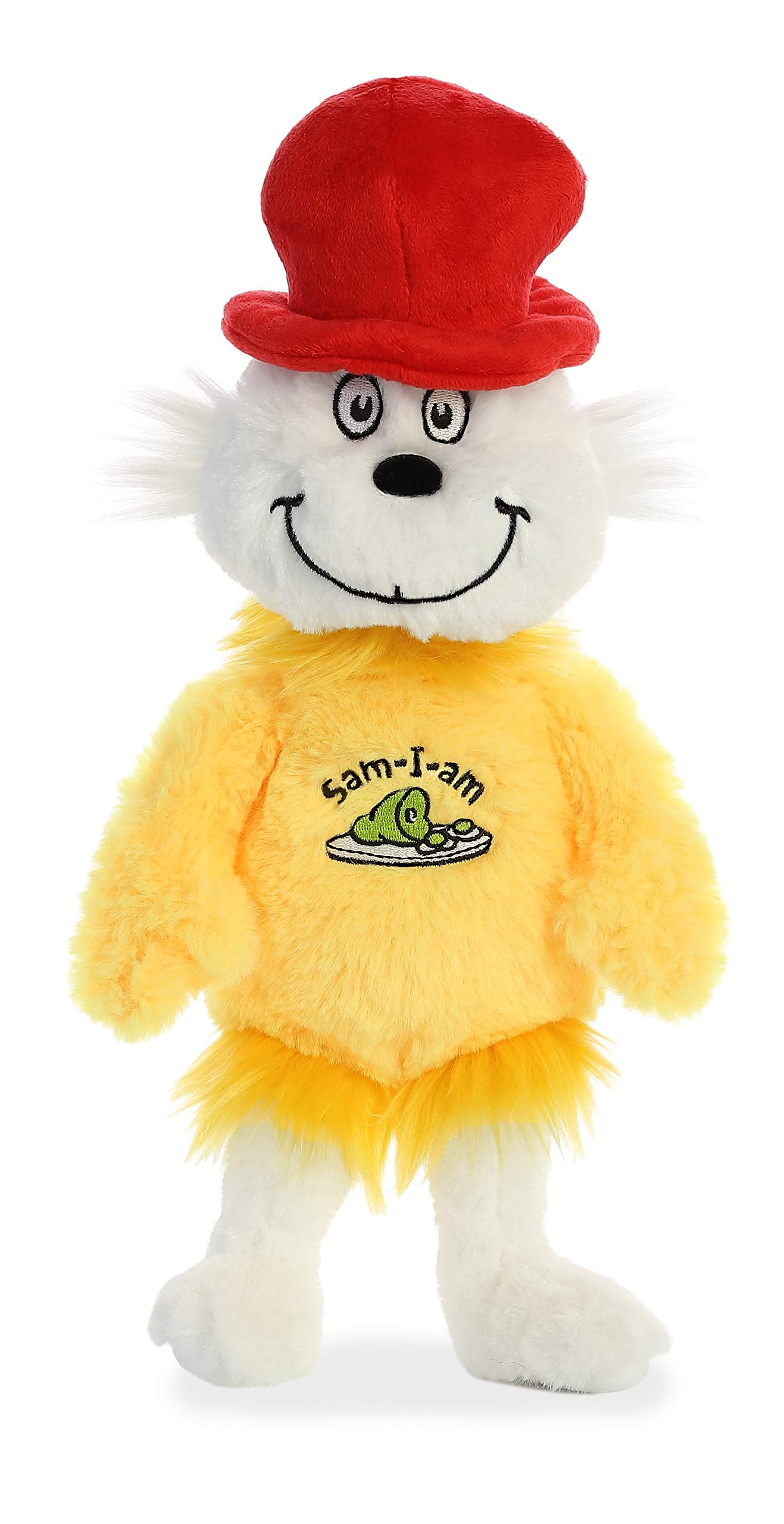 Aurora Whimsical Dr. Seuss Sam I Am Stuffed Animal - Magical Storytelling - Literary Inspiration - Multicolor 12 Inches