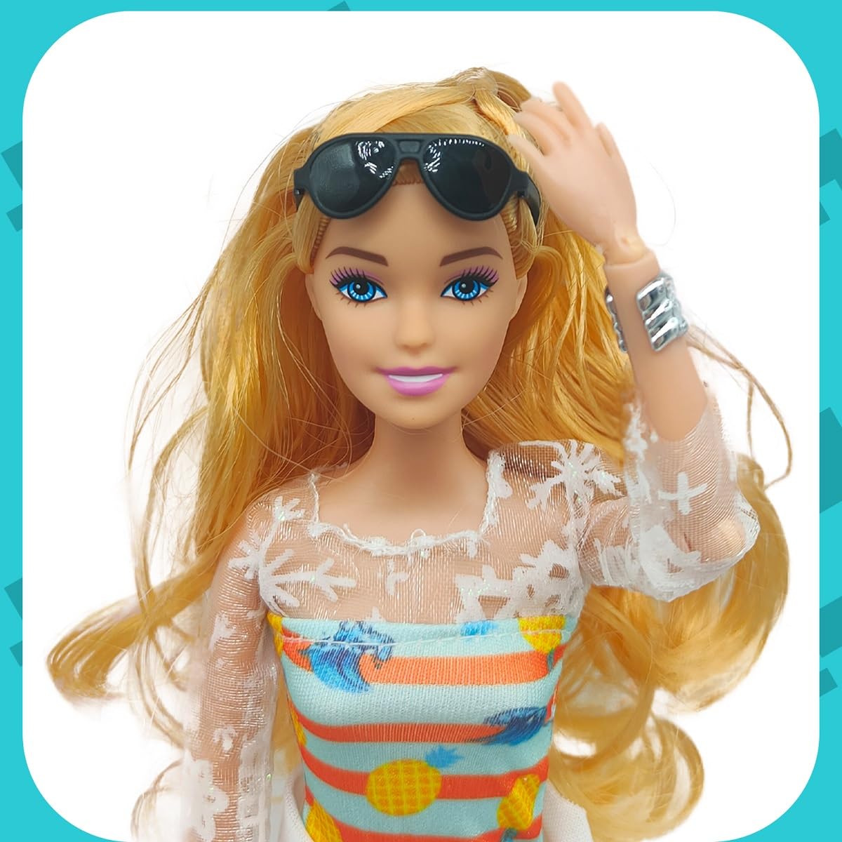 Flfuatt Stylish Fashions Girls Doll Toys, The Ultimate Fashionista Doll For Trendy Kids, 11.5 Inch Fashion Doll (Swimsuit)