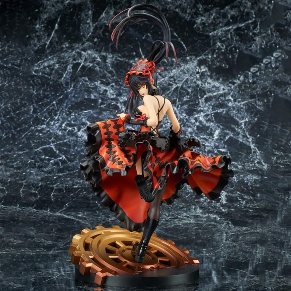 Lunk Tokisaki Kurumi Action Figure Standing Position Model Pvc Anime Statue Character Collections Model Ornaments 11 Inch