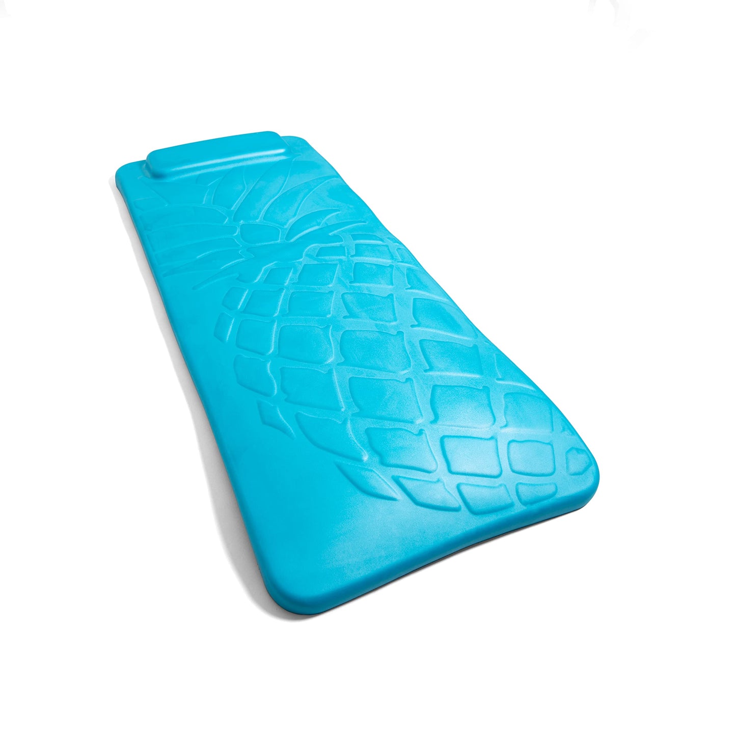 Big Joe Marina Lounge Durable Foam Pool Lounger with Headrest, Blue Peel-Resistant Molded Foam Technology, 6 feet