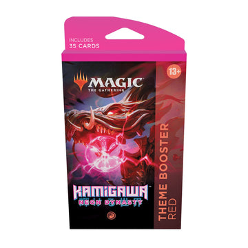 Magic The Gathering - Kamigawa Red Themed Booster - Neon Dynasty (35 Cards) | English, Multicolor